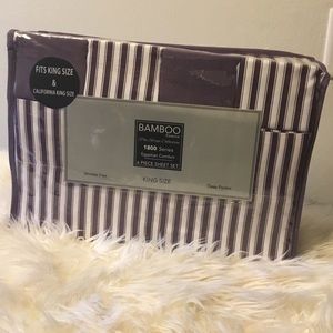 Bamboo king size bedsheets